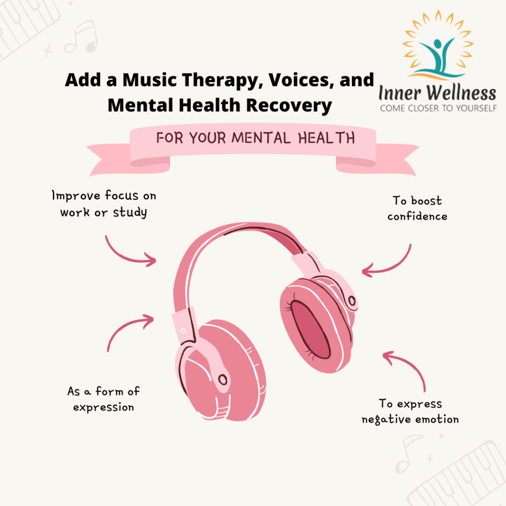 Music Therapy Voices And Mental Health Recovery Inner Wellness